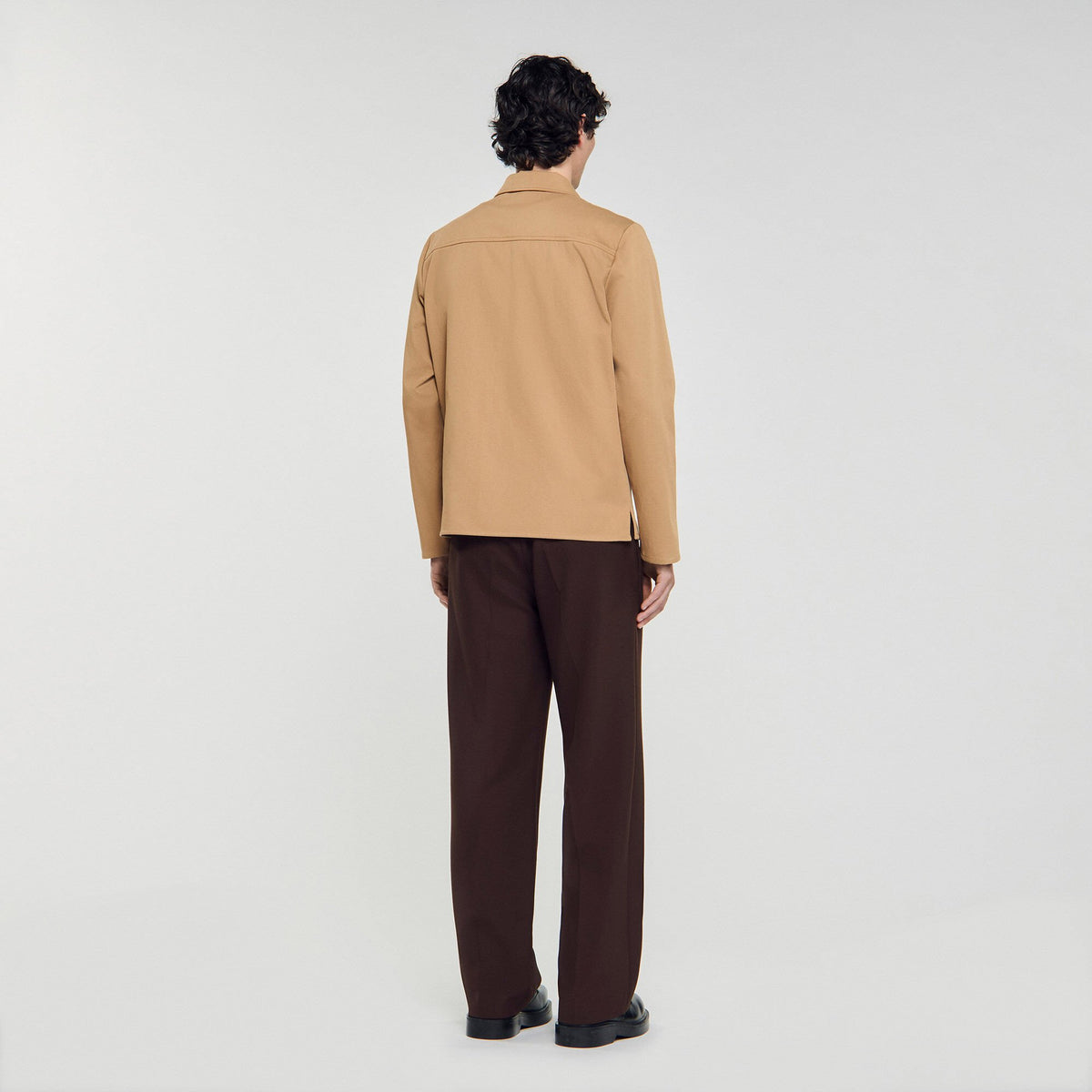 Sandro Zip-up pocket jacket