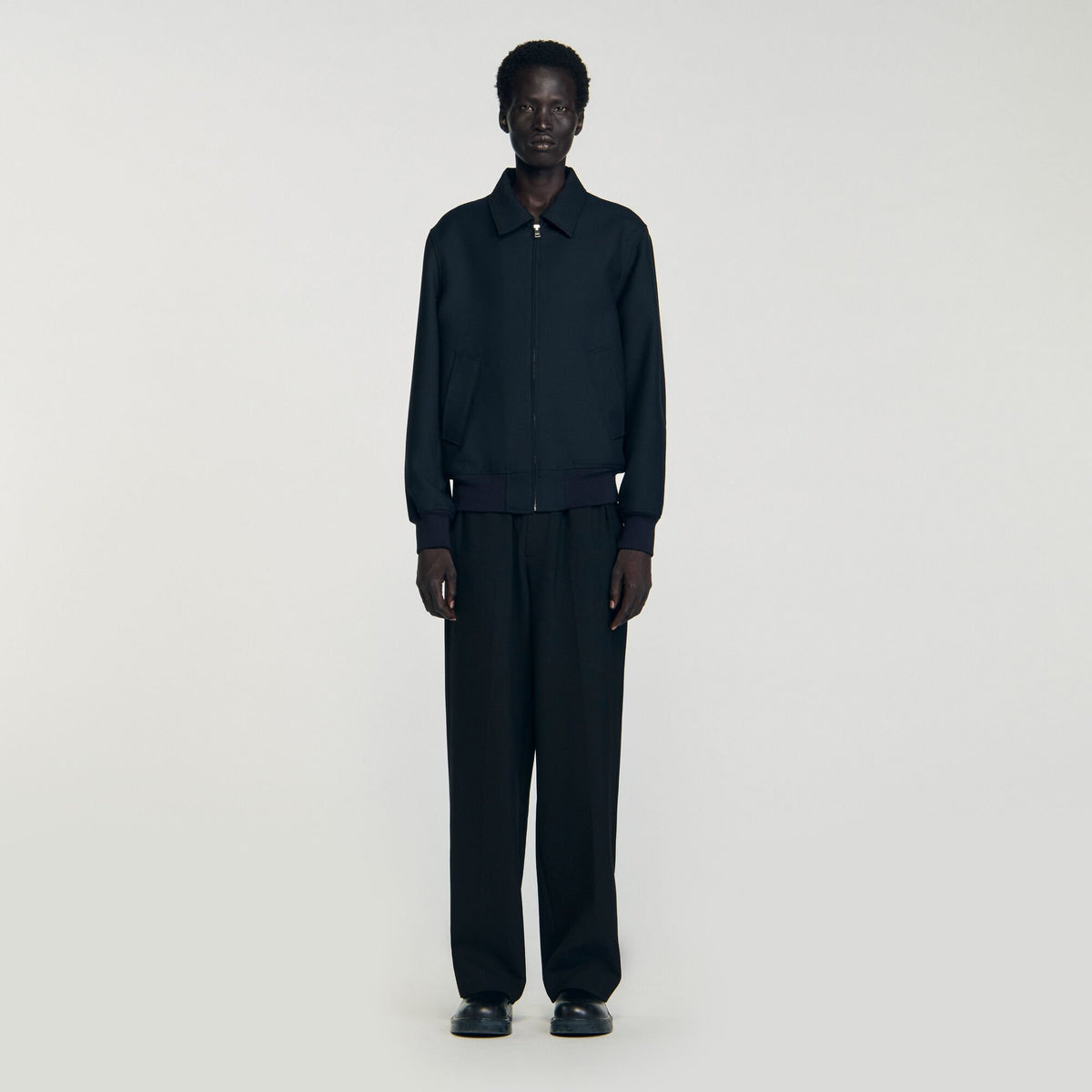 Sandro Casual zip-up jacket