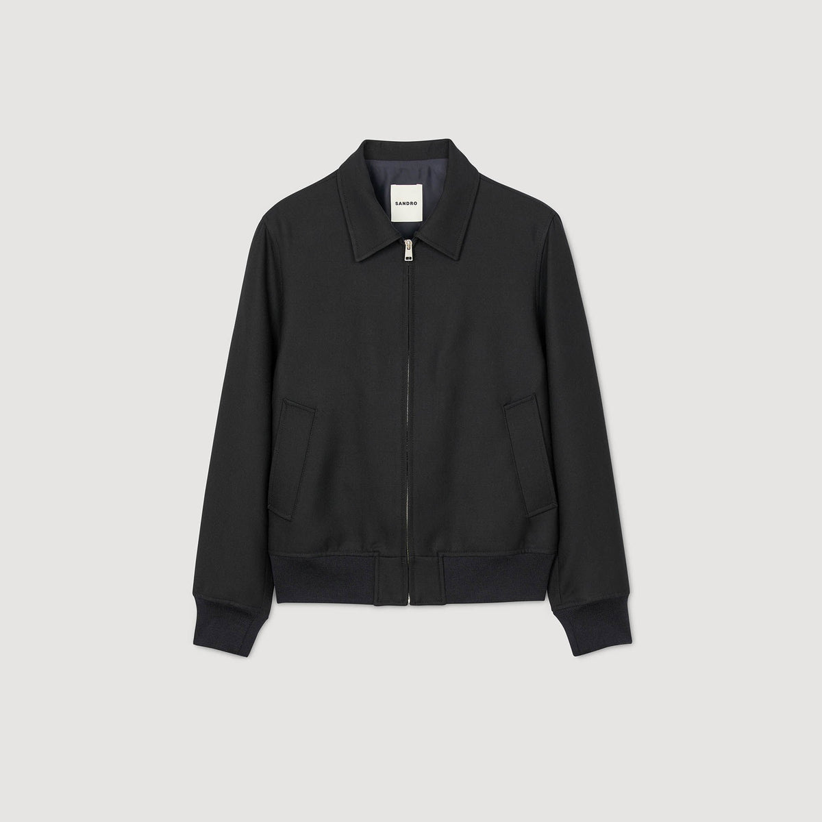 Sandro Casual zip-up jacket