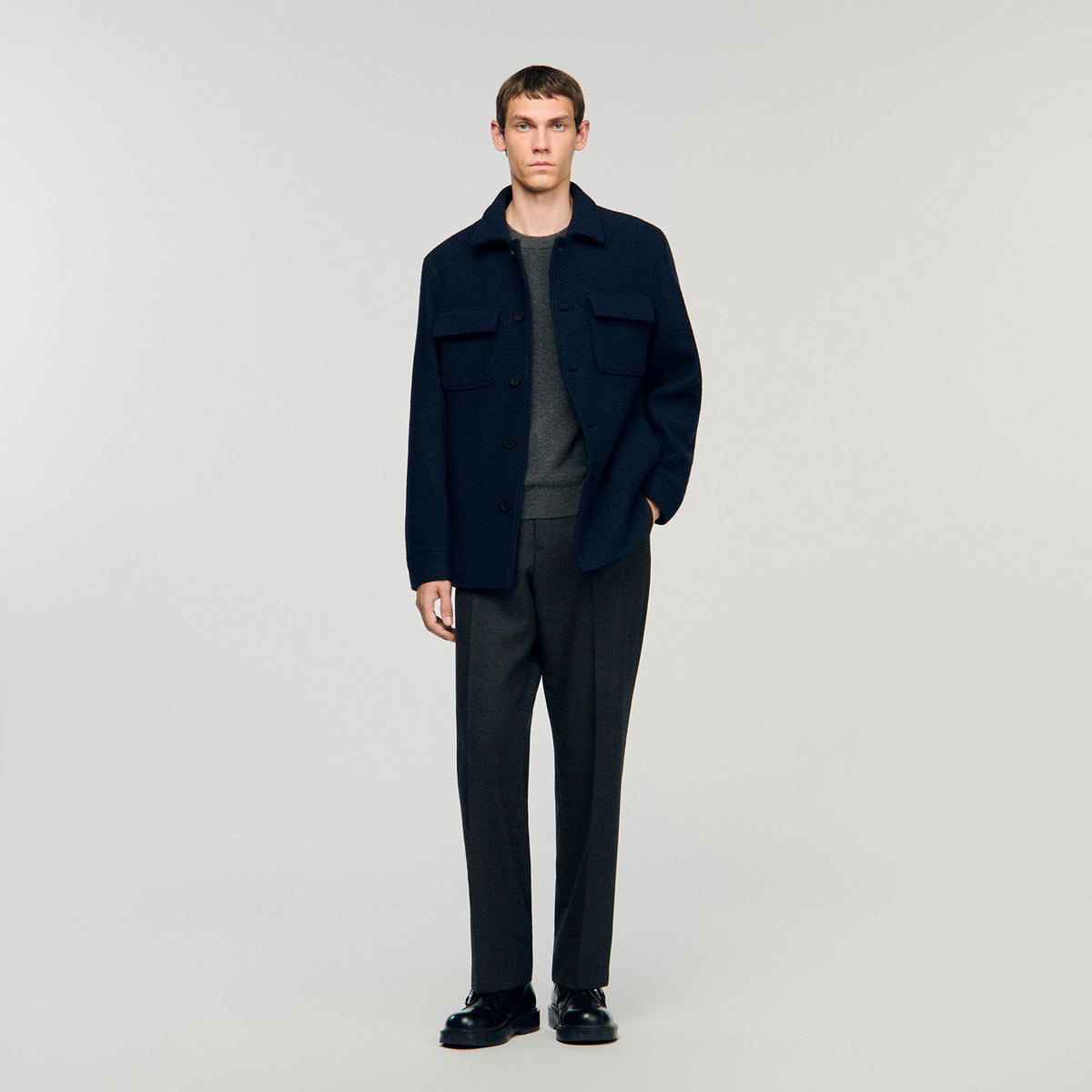 Sandro Wool overshirt