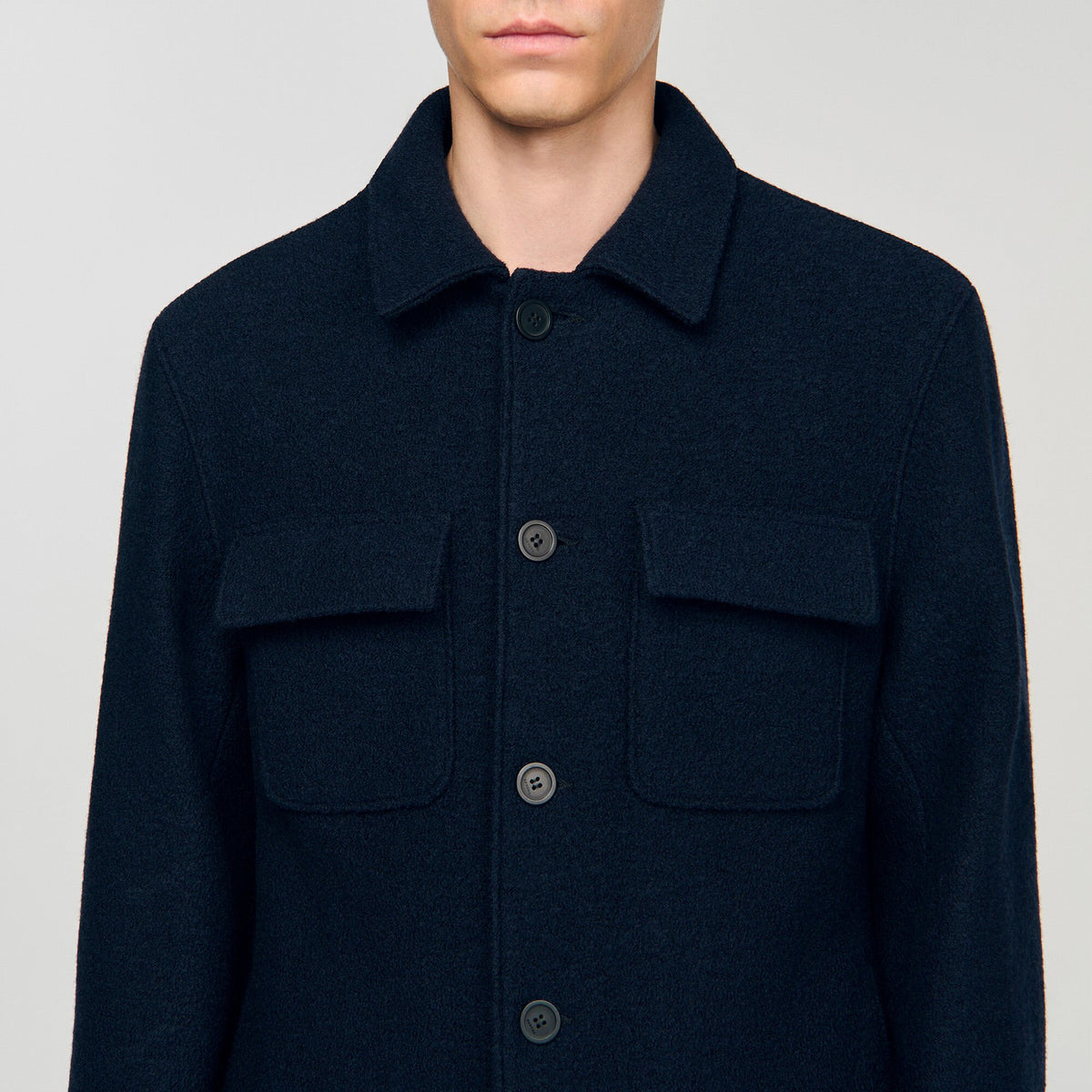 Sandro Wool overshirt