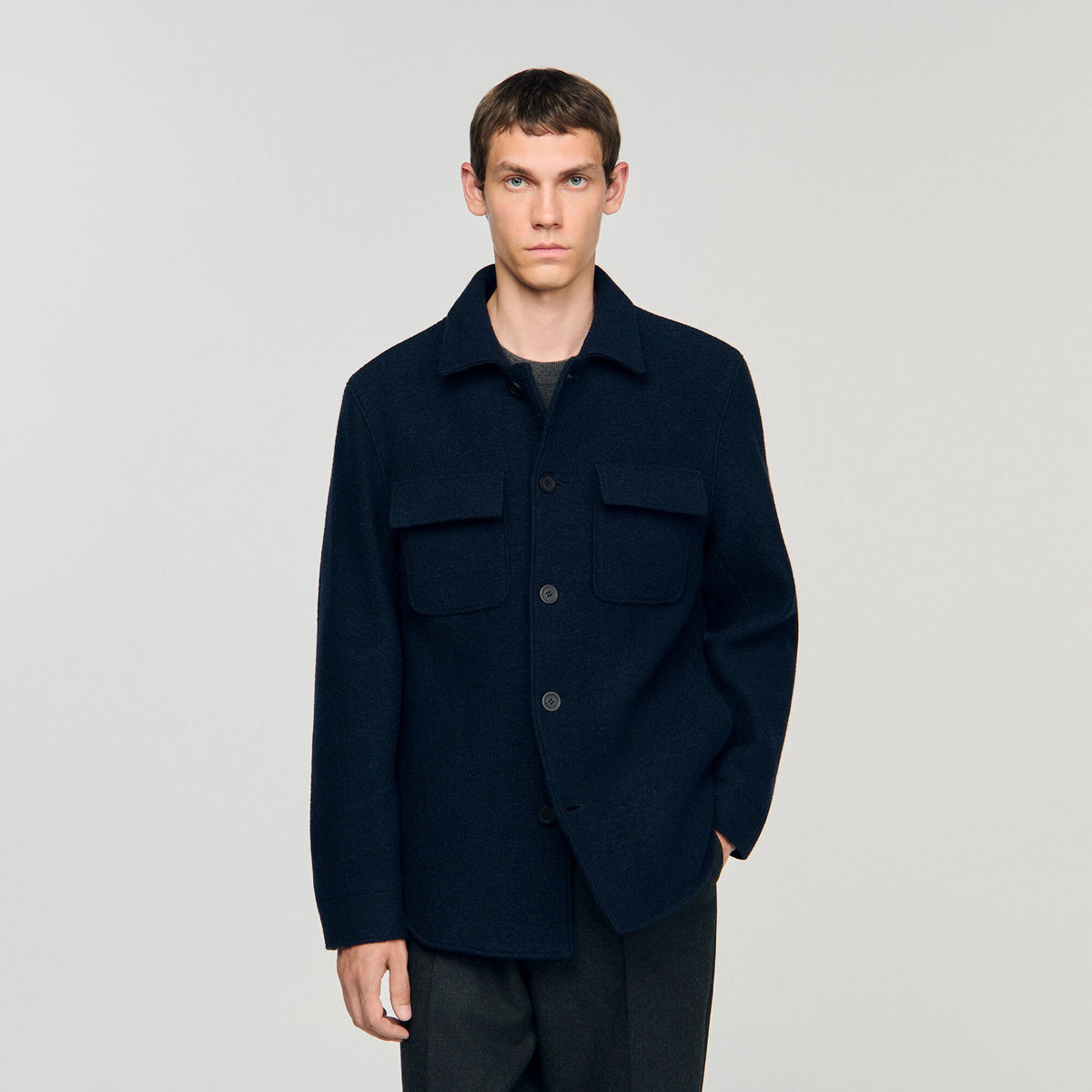 Sandro Wool overshirt
