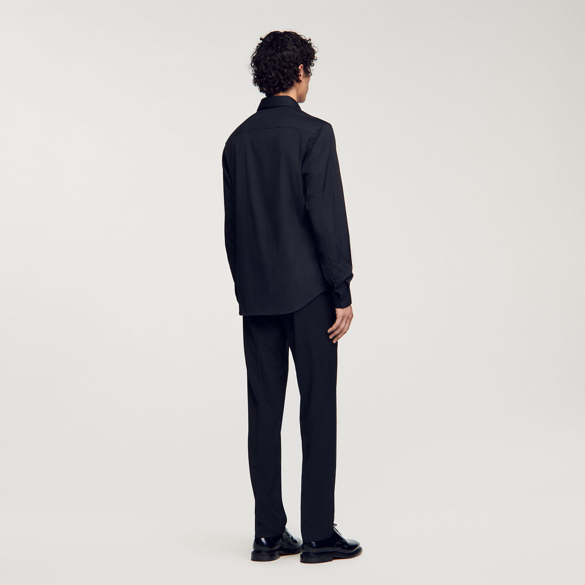 Sandro Fitted stretch cotton shirt