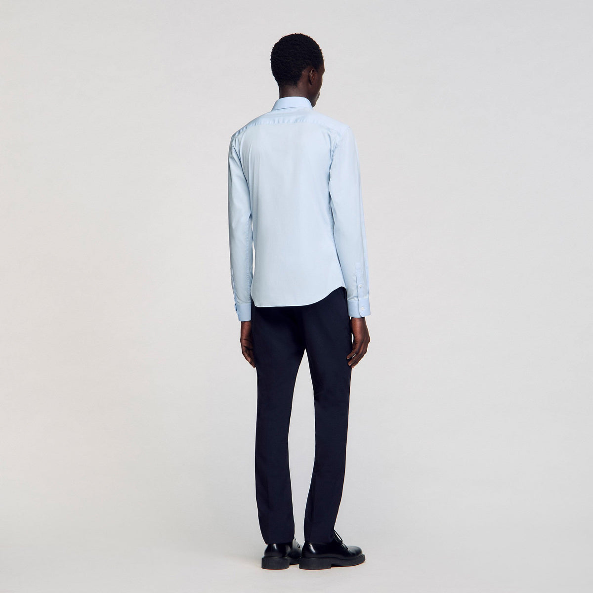Sandro Fitted stretch cotton shirt