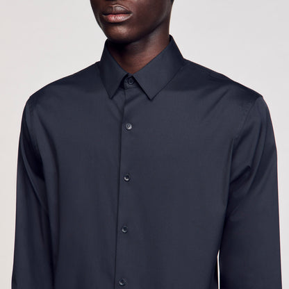 Sandro Fitted stretch cotton shirt