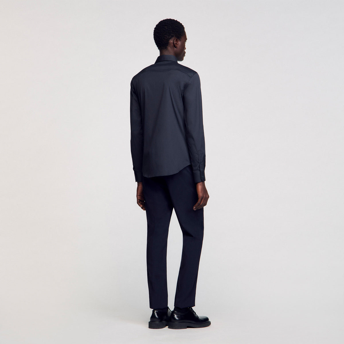 Sandro Fitted stretch cotton shirt