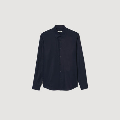 Sandro Fitted stretch cotton shirt