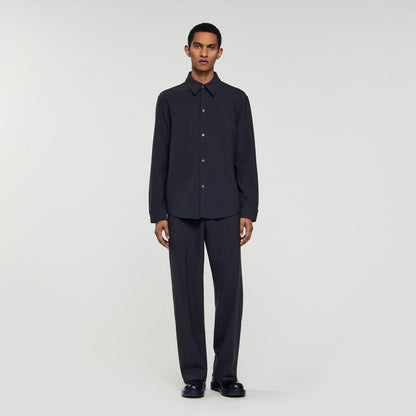 Sandro Long-sleeved jersey shirt
