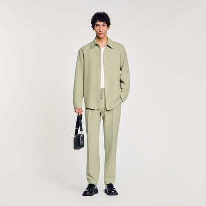 Sandro Long-sleeved jersey shirt