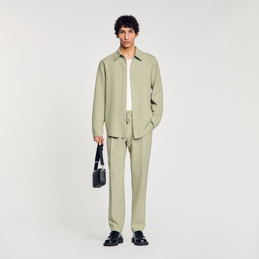 Sandro Long-sleeved jersey shirt
