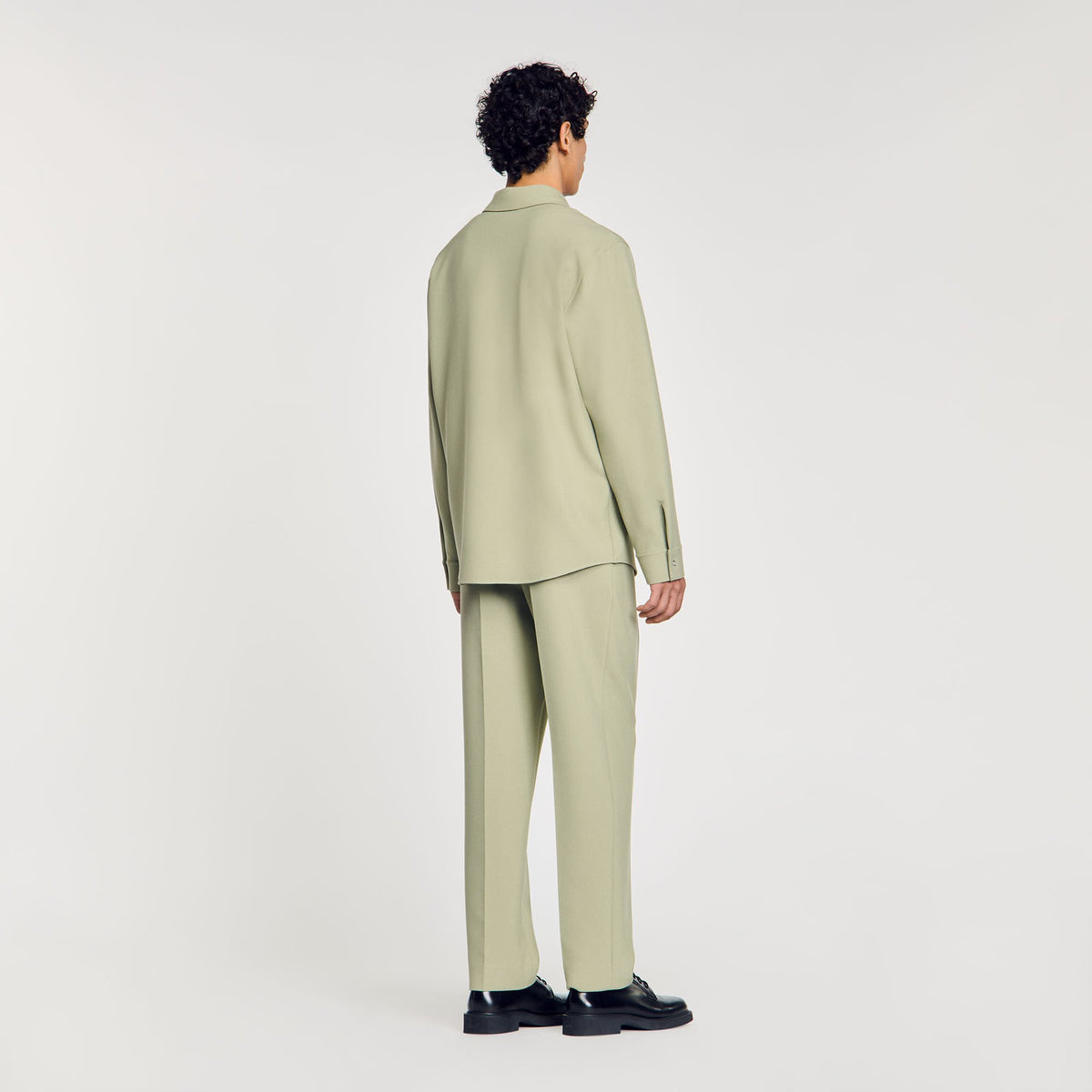 Sandro Long-sleeved jersey shirt