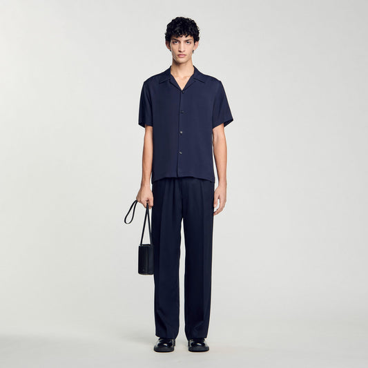 Sandro Shark collar shirt