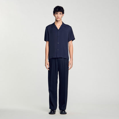 Sandro Shark collar shirt