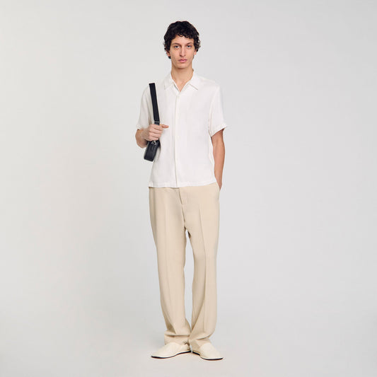 Sandro Shark collar shirt