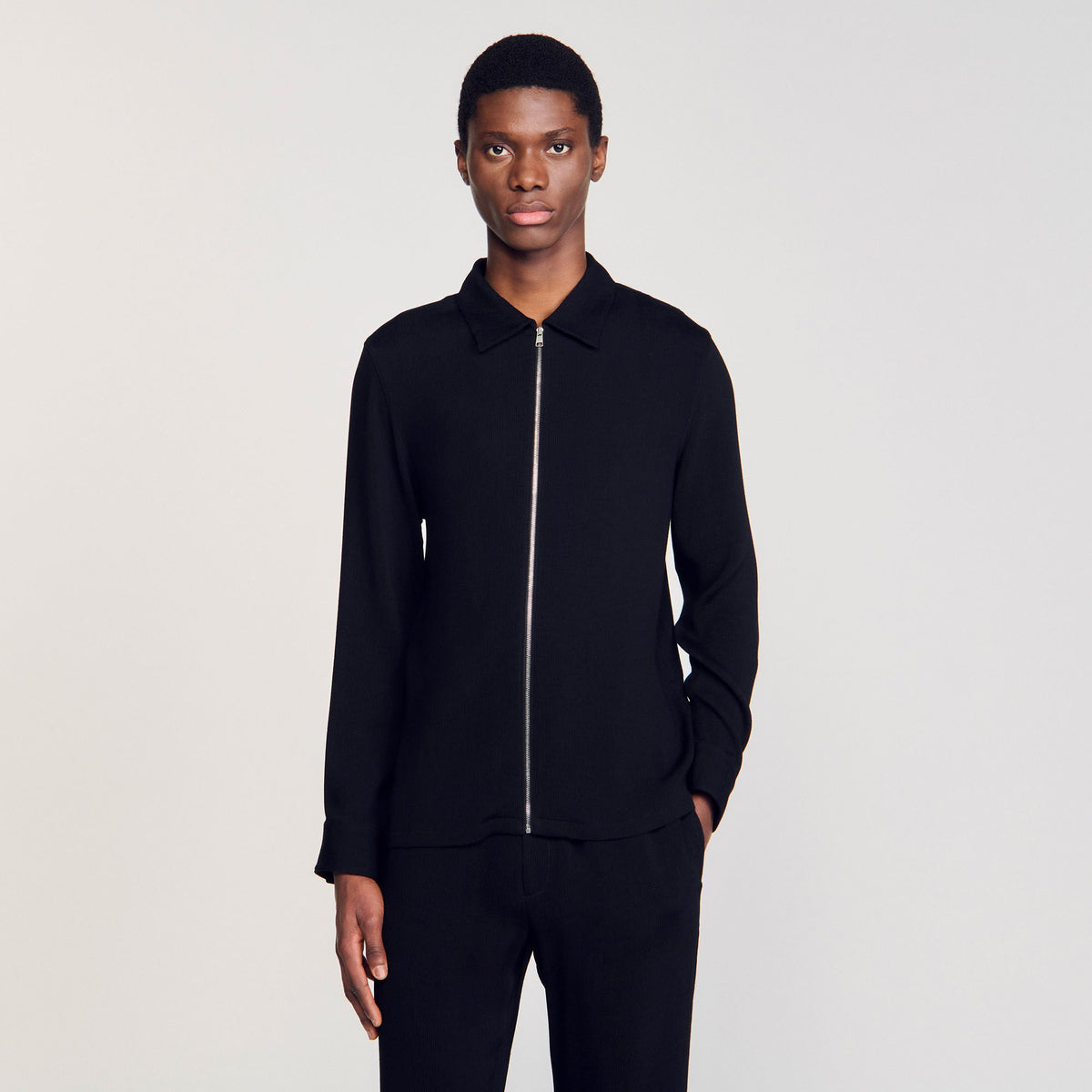 Sandro Pleated shirt