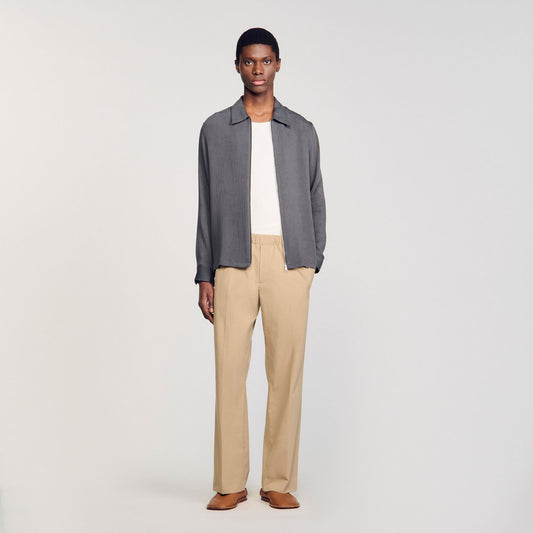Sandro Pleated shirt
