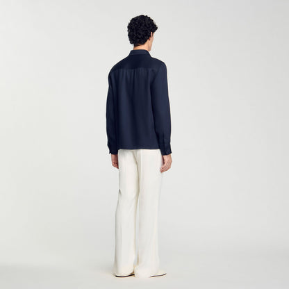 Sandro Zip-up shirt