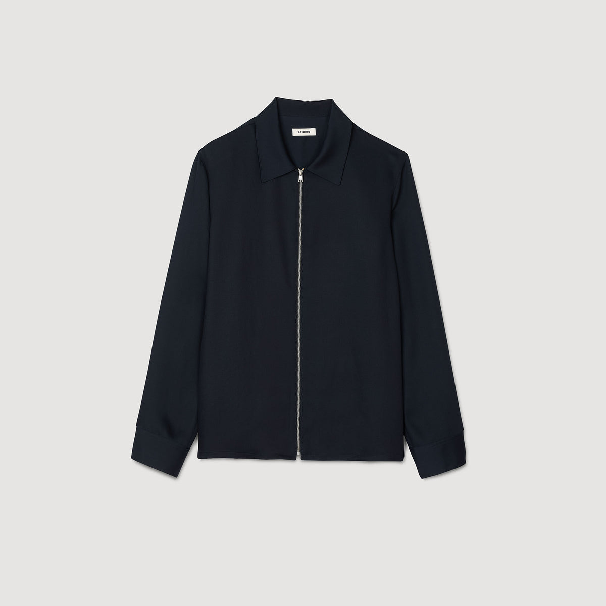 Sandro Zip-up shirt