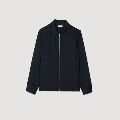 Sandro Zip-up shirt