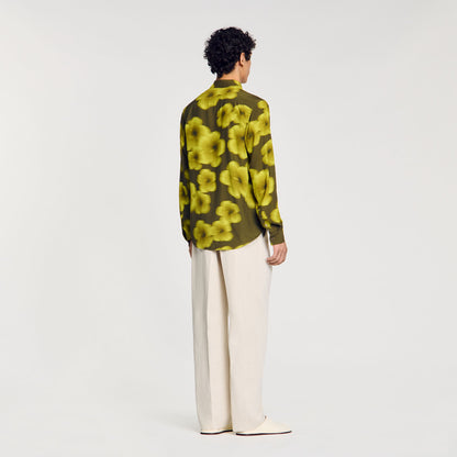 Sandro Loose-fit floral shirt