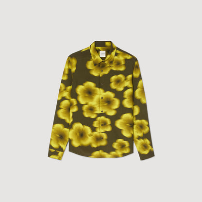 Sandro Loose-fit floral shirt