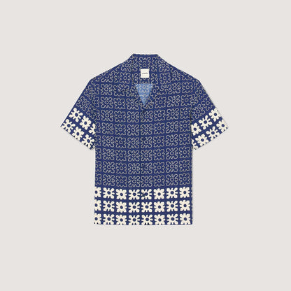 Sandro Floral motif shirt