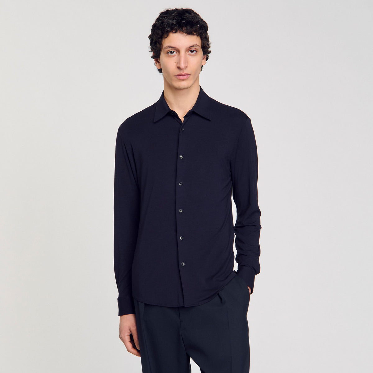 Sandro Jersey shirt