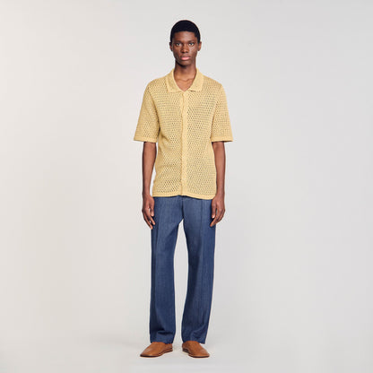 Sandro Crochet shirt
