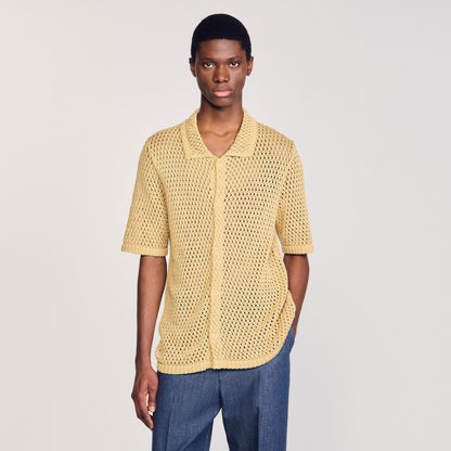 Sandro Crochet shirt