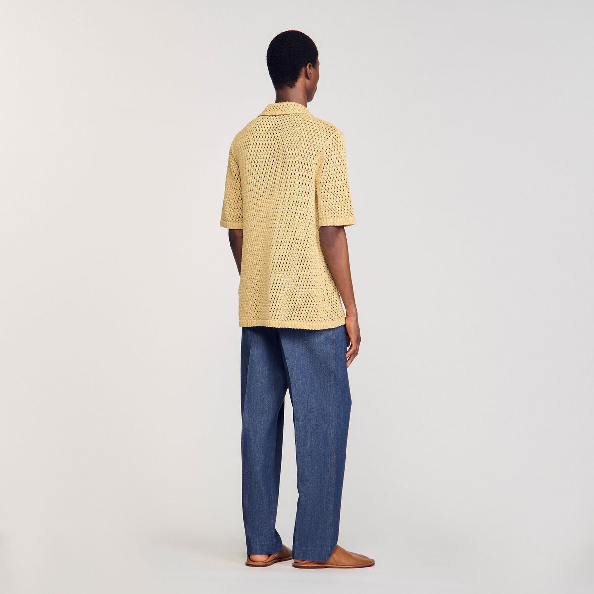 Sandro Crochet shirt
