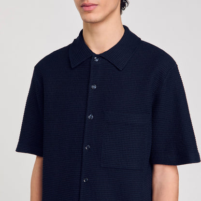 Sandro Waffled shirt