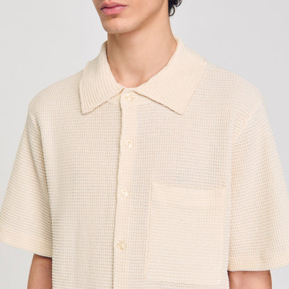 Sandro Waffled shirt