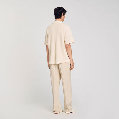 Sandro Waffled shirt