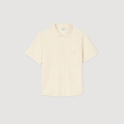 Sandro Waffled shirt