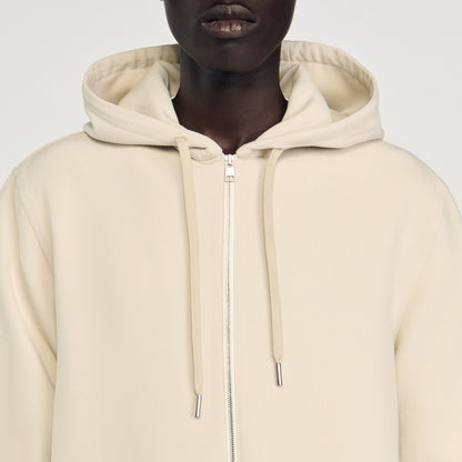 Sandro Hooded shirt jacket