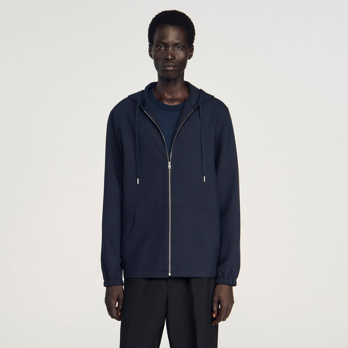 Sandro Hooded shirt