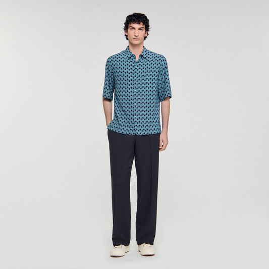 Sandro Rope print shirt