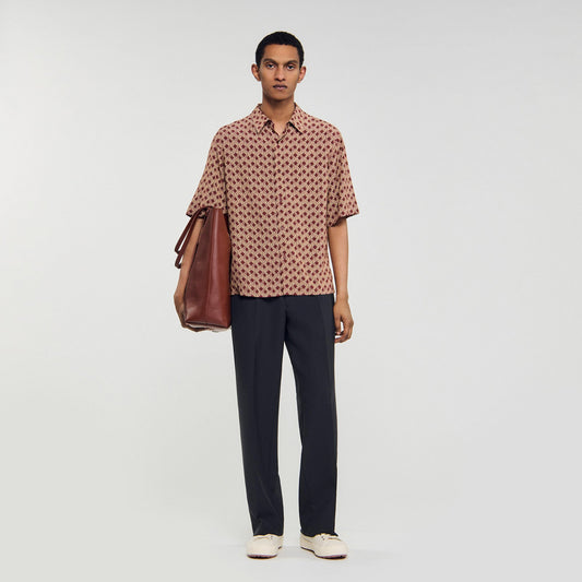 Sandro Rope print shirt