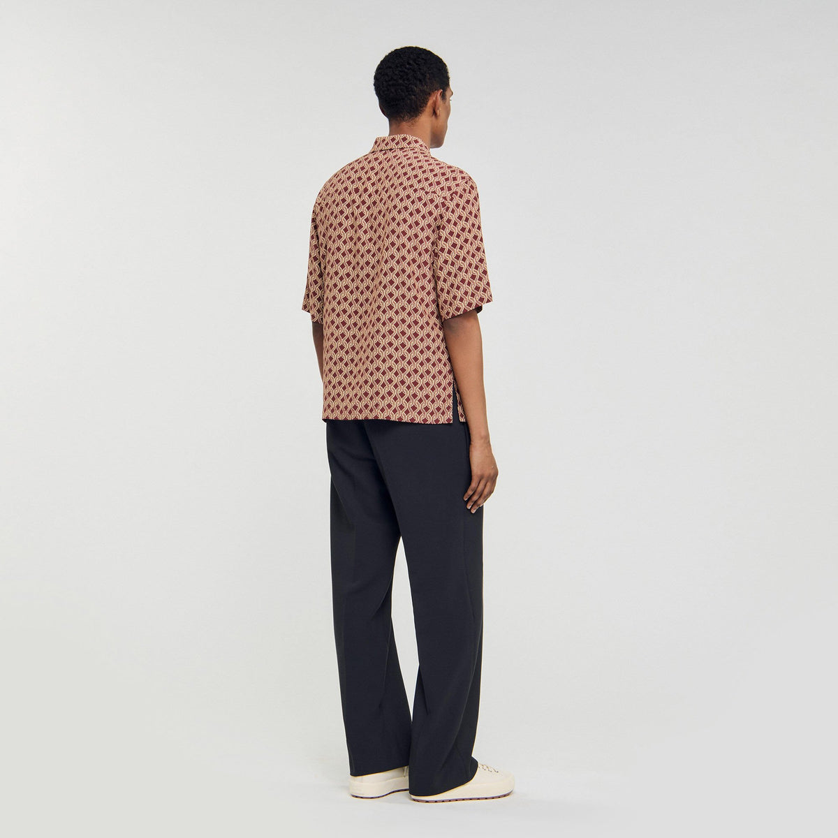 Sandro Rope print shirt