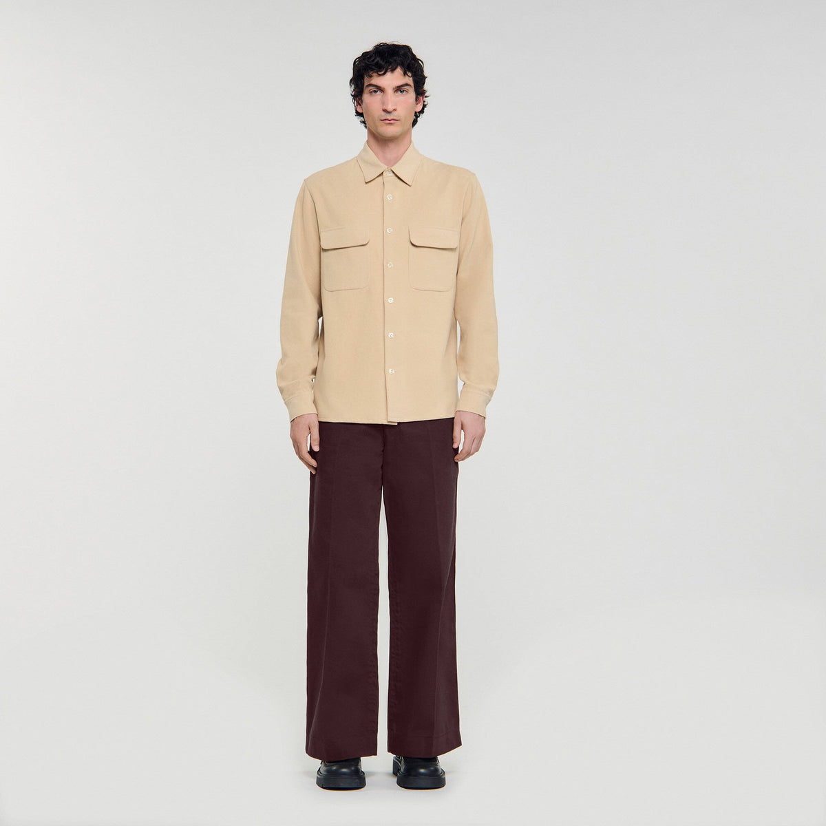 Sandro Flannel shirt
