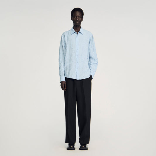 Sandro Crinkled effect shirt