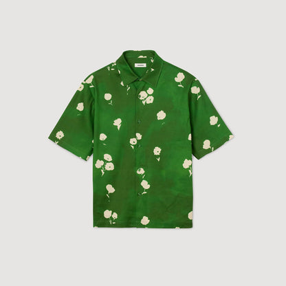 Sandro Floral motif shirt