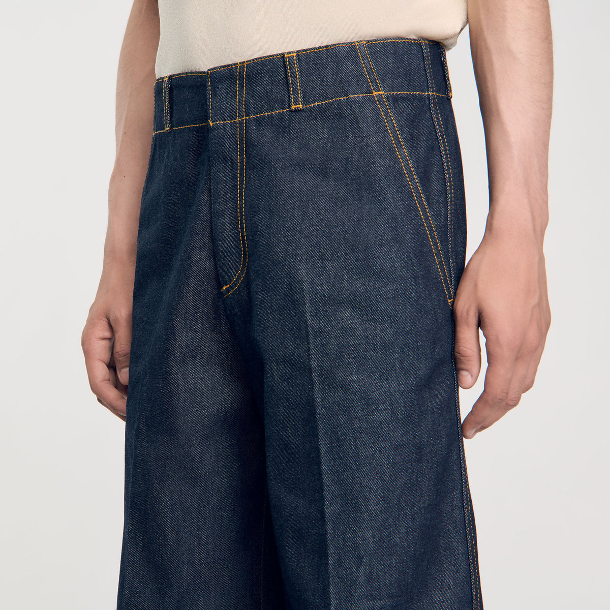 Sandro Wide-leg jeans