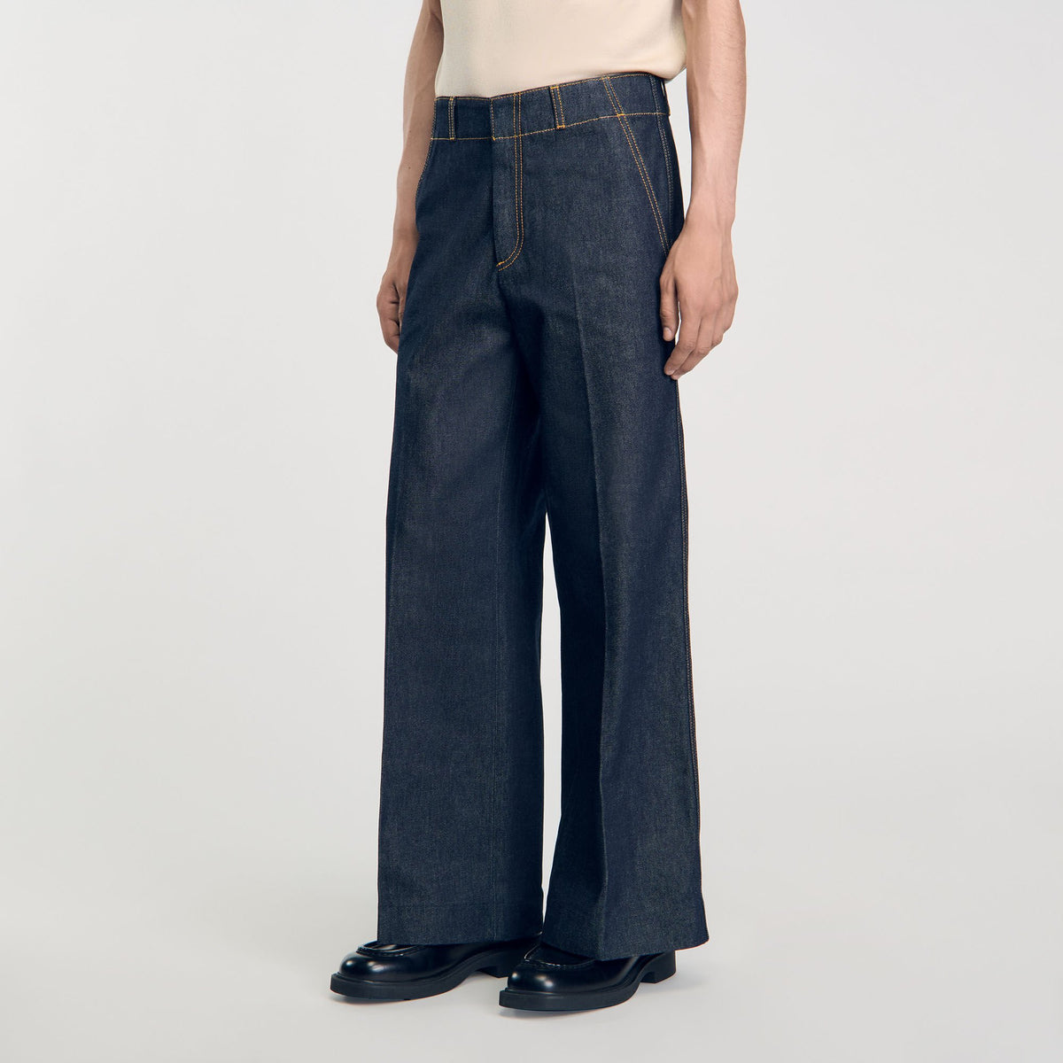 Sandro Wide-leg jeans