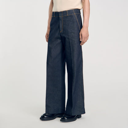 Sandro Wide-leg jeans