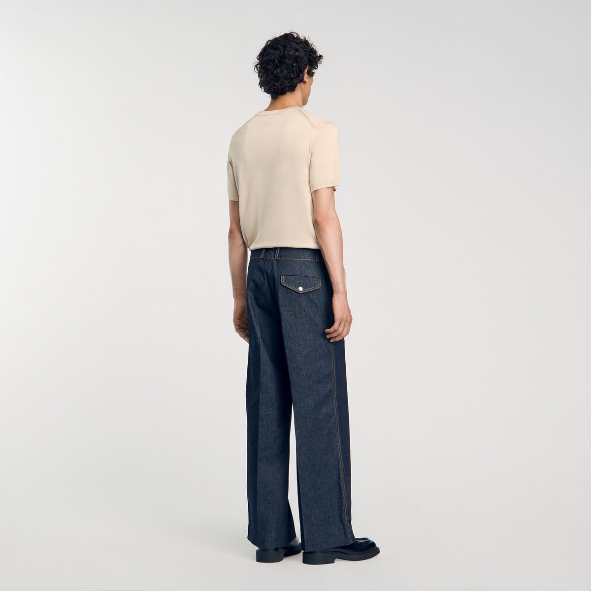 Sandro Wide-leg jeans