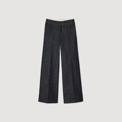 Sandro Wide-leg jeans