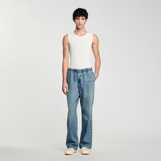 Sandro Wide-leg jeans