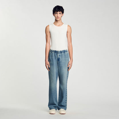 Sandro Wide-leg jeans