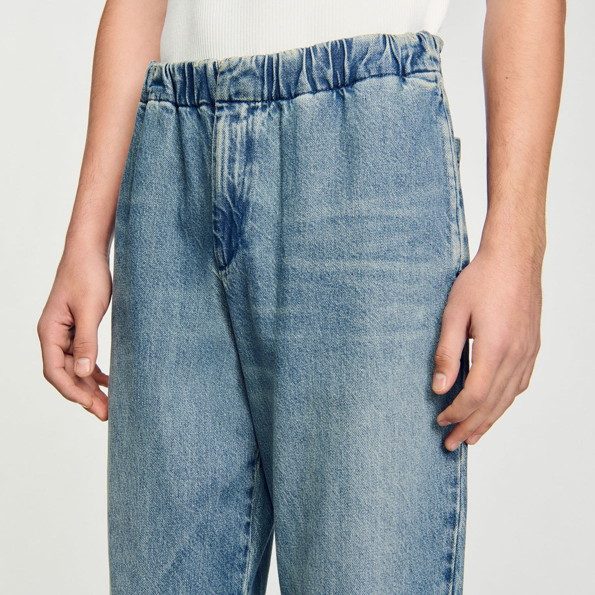 Sandro Wide-leg jeans